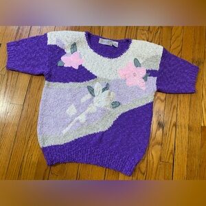 🌸Vintage Maurada • Floral sweater